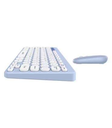 Havit KB279GCM wireless 2-in-1 gaming set keyboard + mouse (blue) (QWERTY)