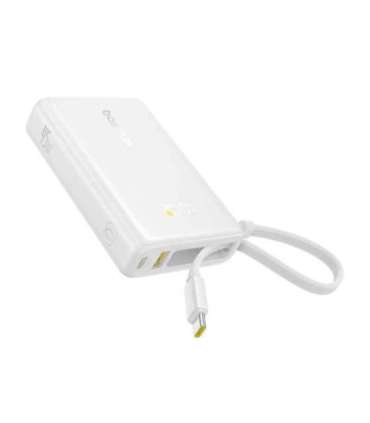 Powerbank Baseus PicoGo Digital Display 10000mAh 45W (biały)