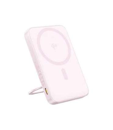 Baseus powerbank with stand PicoGo Qi2 5000mAh 20W (pink)