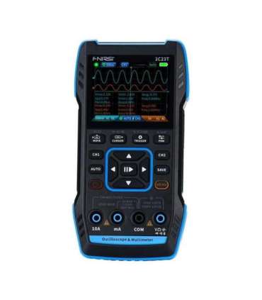 Portable 3-in-1 oscilloscope FNIRSI 2C23T multimeter signal generator