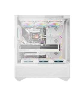 Darkflash DY460 computer case (White) + 4 ARGB fans