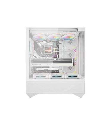 Darkflash DY460 computer case (White) + 4 ARGB fans