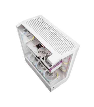 Darkflash DY460 computer case (White) + 4 ARGB fans
