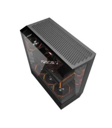 Darkflash DY460 computer case (Black) + 4 ARGB fans