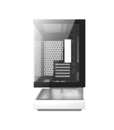 Darkflash F1 computer case (White) + 6 ARGB fans