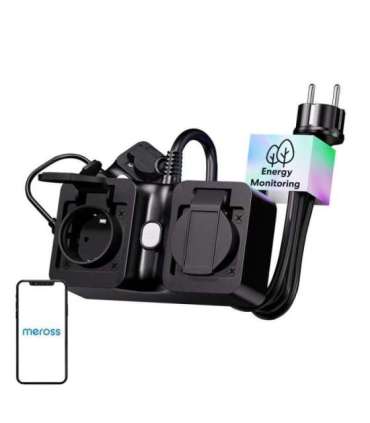 Meross MOP320MA-EU WiFi smart power strip, outdoor, IP44 (Matter)