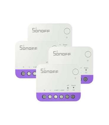 Sonoff MINI-RBS WiFi Smart Mini Roller Shutter Switch (4 pcs.)