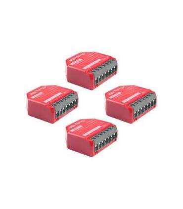 Set of 4 Shelly 1 PM Gen4 Zigbee/Matter Controllers