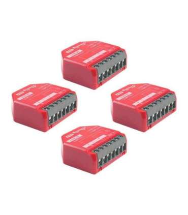 Set of 4 Shelly 1 PM Gen4 Zigbee/Matter Controllers