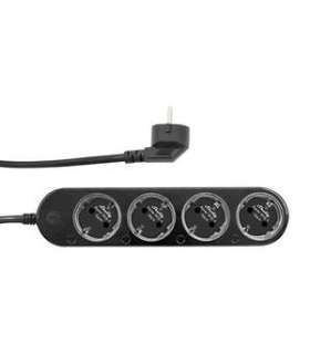 Smart 12A Shelly Power Strip 4 Gen4 Zigbee/Matter black