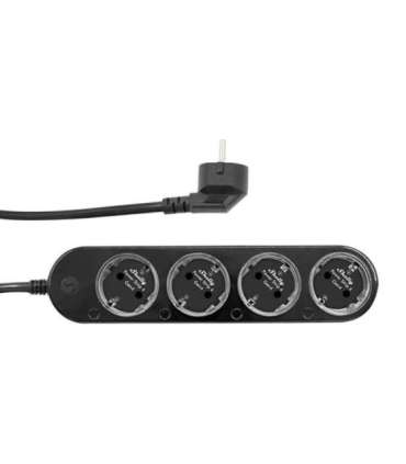 Smart 12A Shelly Power Strip 4 Gen4 Zigbee/Matter black