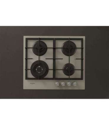 WHIRLPOOL Gas Hob AKTL 629/S 60 cm Silver Dawn