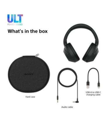 Sony ULT WEAR - Wireless Bluetooth Headphones with ULT POWER SOUND, Ultimate Deep Bass, Noise Cancelling, Clear Call