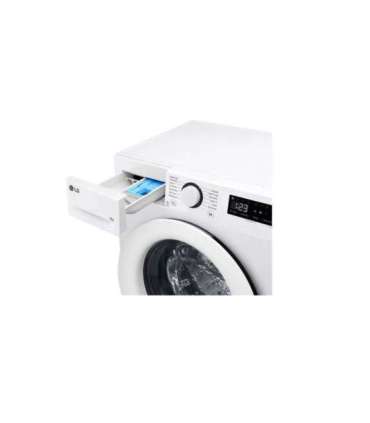 LG Washing machine F2WR508SWW Energy efficiency class A Front loading Washing capacity 8 kg 1200 RPM Depth