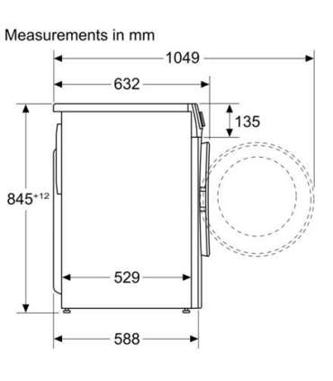 Bosch Washing Machine WGG244ZMSN Energy efficiency class A Front loading Washing capacity 9 kg 1400 RPM |