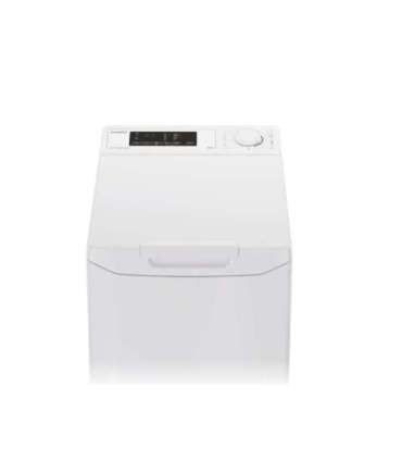 Candy Washing Machine TCA283D2-S Energy efficiency class D Top loading Washing capacity 8 kg 1200 RPM Depth