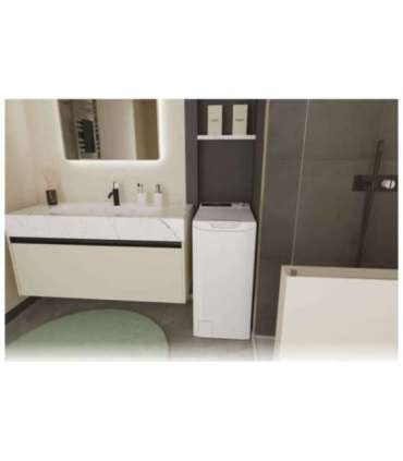 Candy Washing Machine TCA284TM5-S Energy efficiency class A Top loading Washing capacity 8 kg 1200 RPM Depth