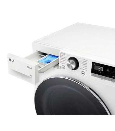 LG Washing machine F2WR708S3W Energy efficiency class A Front loading Washing capacity 8 kg 1200 RPM Depth