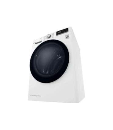 LG Dryer Machine RH80V3AV6N Energy efficiency class D Front loading 8 kg LED Depth 69 cm Wi-Fi White