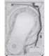 Gorenje Dryer Machine DHNE82 Energy efficiency class Class D Front loading 8 kg LED Depth 55 cm White