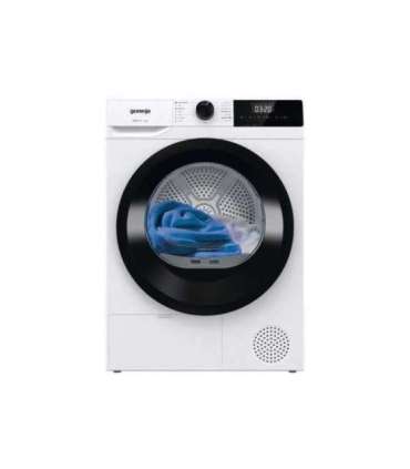 Gorenje Dryer Machine DHNE82 Energy efficiency class Class D Front loading 8 kg LED Depth 55 cm White