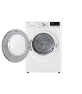 LG Dryer Machine RH80V9AV3N Energy efficiency class C Front loading 8 kg LED Depth 69 cm Wi-Fi White
