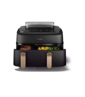Philips Dual Steam Air Fryer NA552/00 5000 Series Power 2750 W Capacity 9 L RapidAir Plus Black