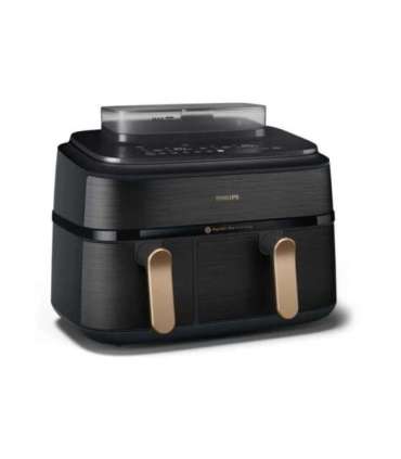 Philips Dual Steam Air Fryer NA552/00 5000 Series Power 2750 W Capacity 9 L RapidAir Plus Black