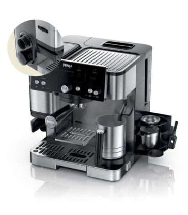 NINJA Luxe Cafe Essential Espresso Machine ES501EU Pump pressure 9 bar Built-in milk frother Semi-automatic |