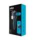 Braun Shaver 51-M1000S Operating time (max) 50 min Wet & Dry Lithium Ion Black/Blue