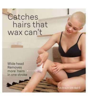 Braun Epilator Silk-épil Series 7 7-060 Operating time (max) 40 min Number of power levels 1 Wet & Dry |