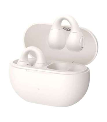 Baseus Bass 15 Clip Open Ear Headset True Wireless Stereo (TWS) In-ear Calls/Music Bluetooth White