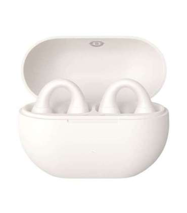 Baseus Bass 15 Clip Open Ear Headset True Wireless Stereo (TWS) In-ear Calls/Music Bluetooth White