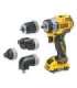 DeWalt DCD703L2T 12 V 4-head drill/driver