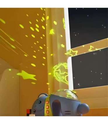 WOOPIE BABY Täheprojektor öölamp lastele - elevant