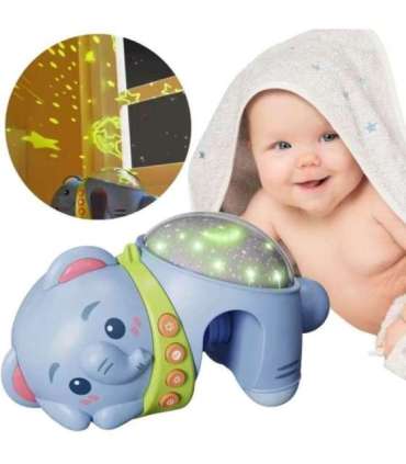 WOOPIE BABY Täheprojektor öölamp lastele - elevant