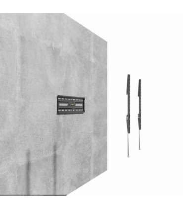 Gembird WM-75F-02 TV wall mount (fixed), 32”-75”, black