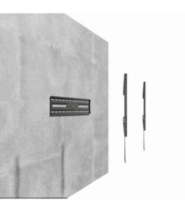 Gembird WM-86F-01 TV wall mount (fixed), 37”-86”, black