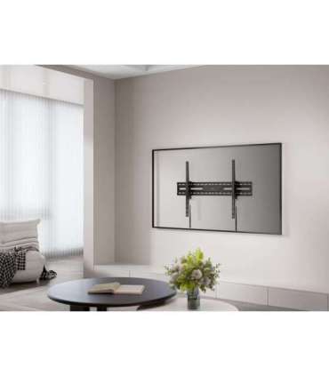 Gembird WM-100T-01 TV wall mount (tilt), 43”-100”, black