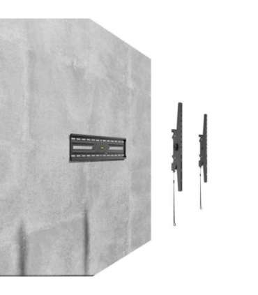 Gembird WM-86T-01 TV wall mount (tilt), 37”-86”, black