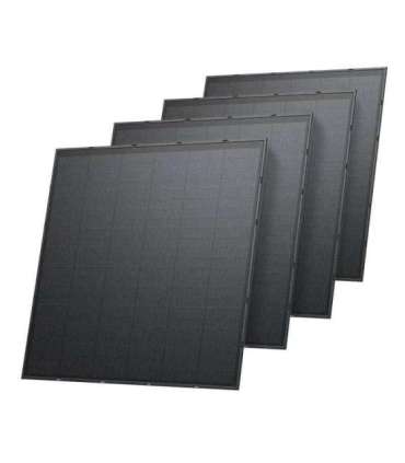 Set of 2x EcoFlow 250W photovoltaic panel Rigid design