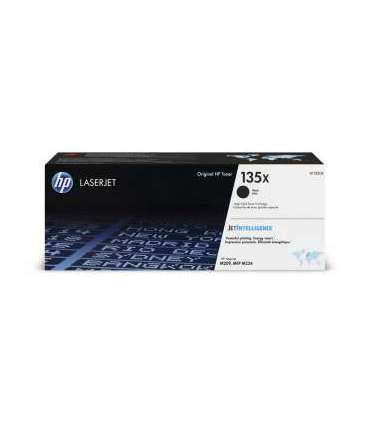 HP 135X High Capacity Black Toner Cartridge, 2400 pages, for HP LaserJet M209, Laserjet M234