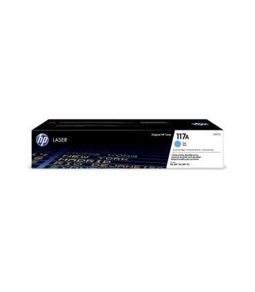 HP 117A Cyan Laser Toner Cartridge, 700 pages, for HP Color Laser 150,178,179