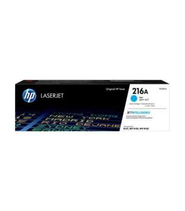 HP 216A Cyan Laser Toner Cartridge, 850 pages, for HP Color LaserJet Pro M182, M183