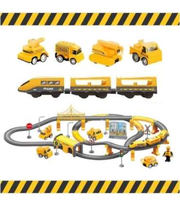 WOOPIE Kolejka Elektryczna Pendolino Zestaw 92el.