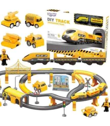 WOOPIE Kolejka Elektryczna Pendolino Zestaw 92el.