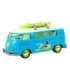 WOOPIE Samochód Bus Surfing Klasyczny Niebieski Ze Światłem I Dźwiękiem Model