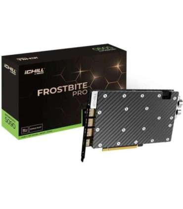 INNO3D C50903-32D7X-1759FBP GeForce RTX 5090 iChill FROSTBITE PRO, 32GB GDDR7, 512-bit, 2407, 28Gbps