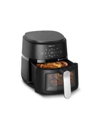 Philips Airfryer NA221/00 2000 series Power 1500 W Capacity 4.2 L Rapid Air technology Black/Silver