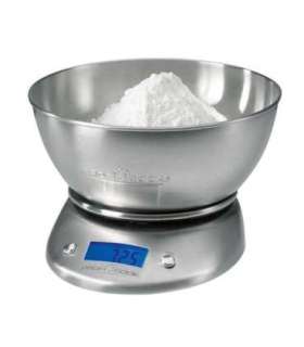 ProfiCook KW1040 kitchen scale Black, Stainless steel Electronic kitchen scale